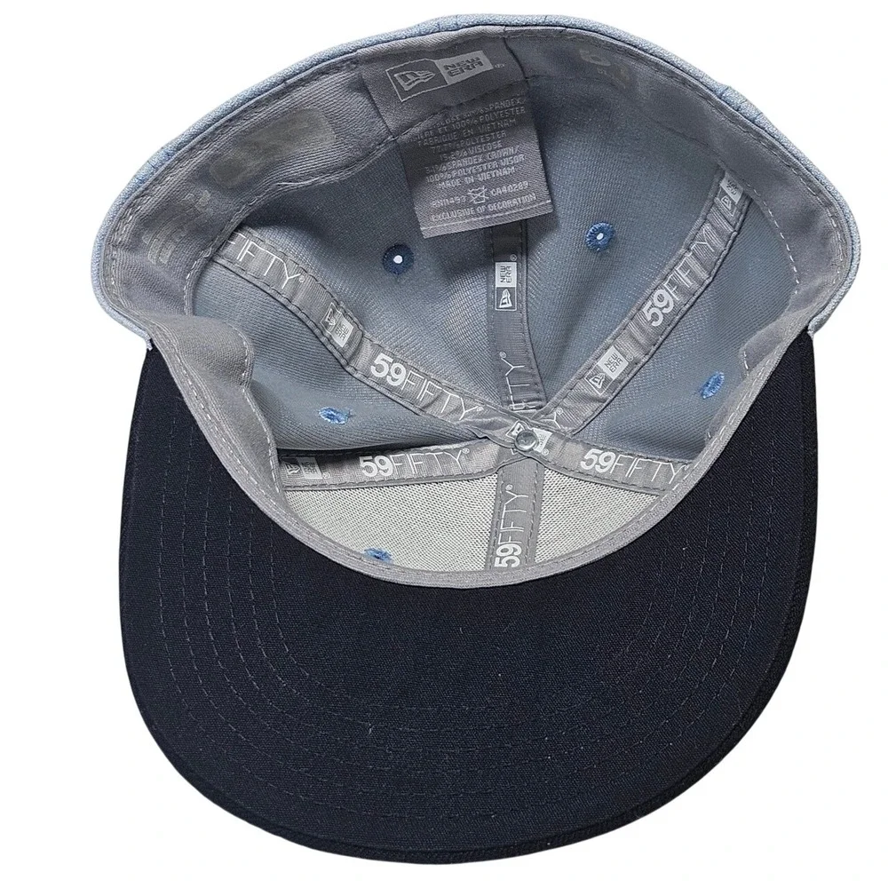 STL New Era St‎ Louis Cardinals Youth Baseball Cap Size 6 3/8 Blue Navy Fitted